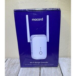 Macard WiFi Range Extender 300Mbps 2023 Model N300‎ New Sealed